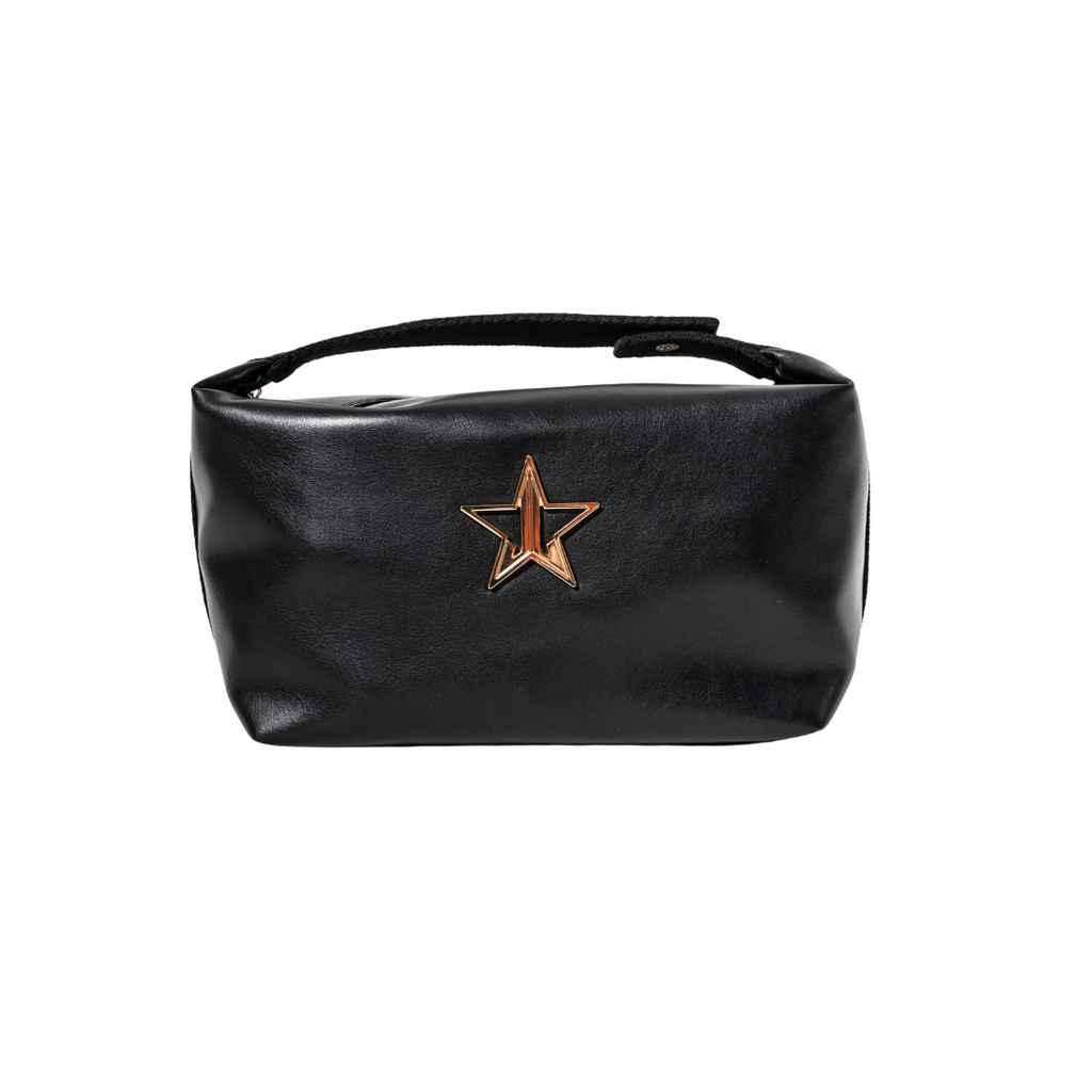 Faux Leather Snap Clip Bag