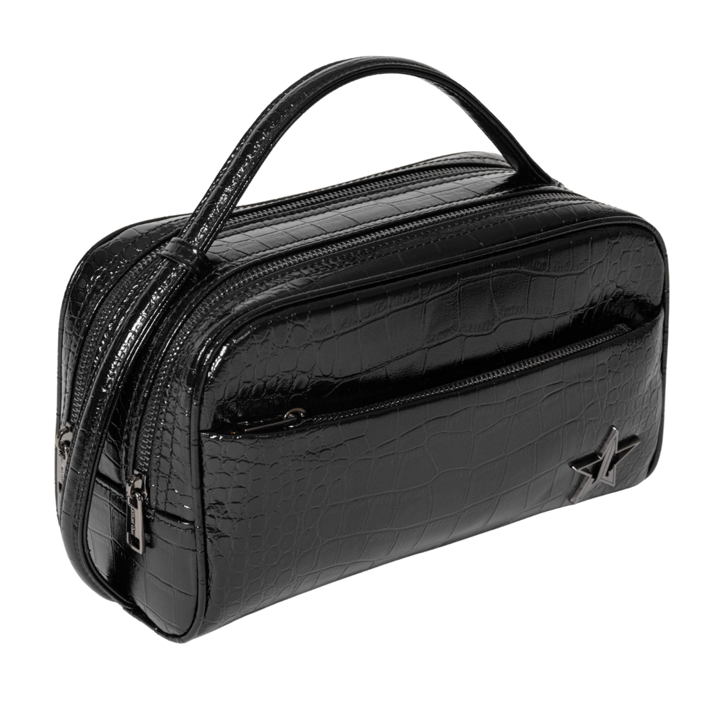 Double Zip Travel Makeup Bag