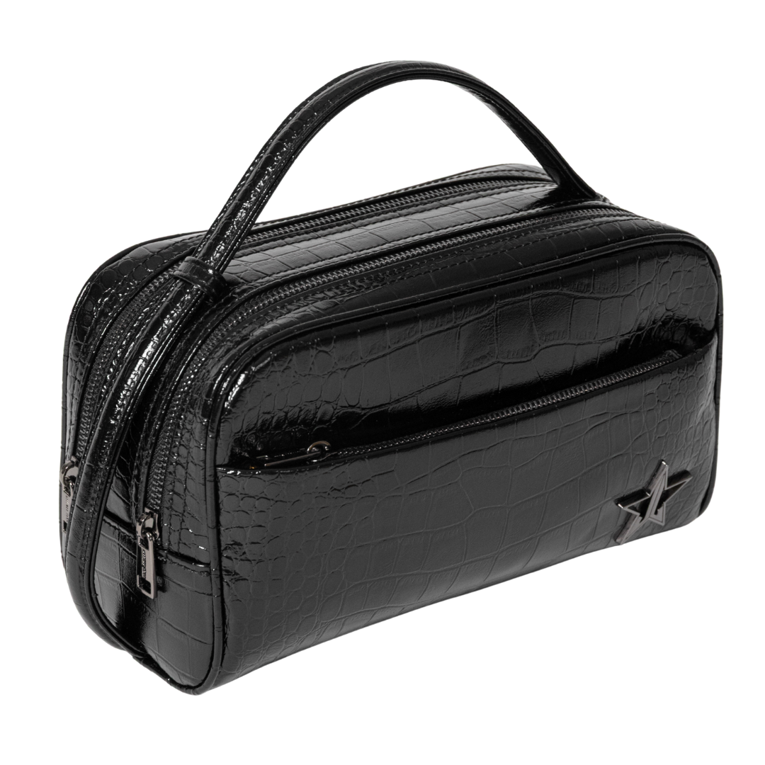 Double Zip Travel Makeup Bag