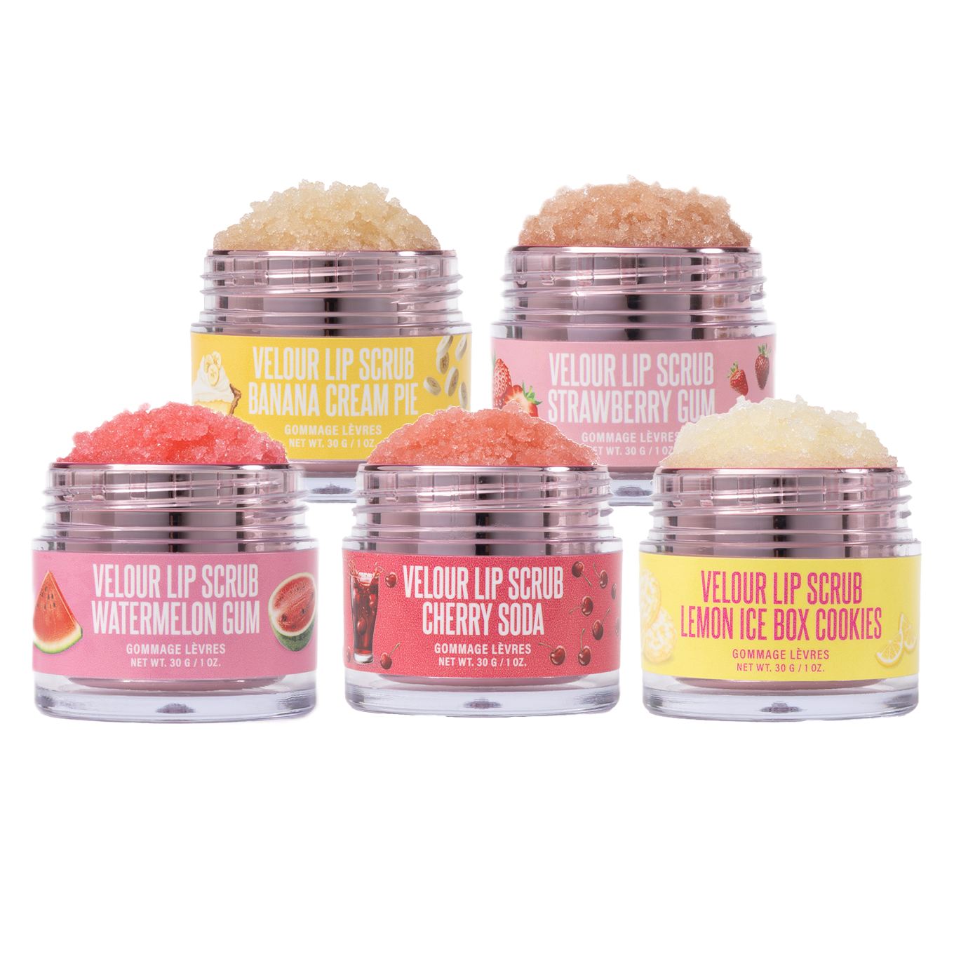 Ultimate Lip Scrub 5pc Bundle