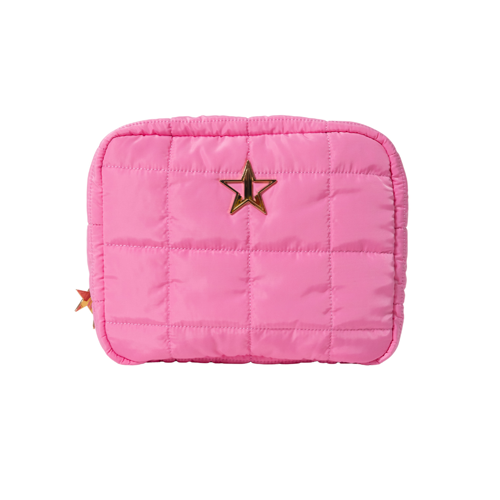 First Class Quilted Hanging Skincare Bag