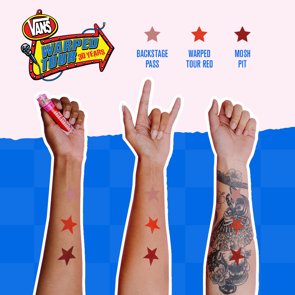 Vans Warped Tour Velour Liquid Lipstick Trio